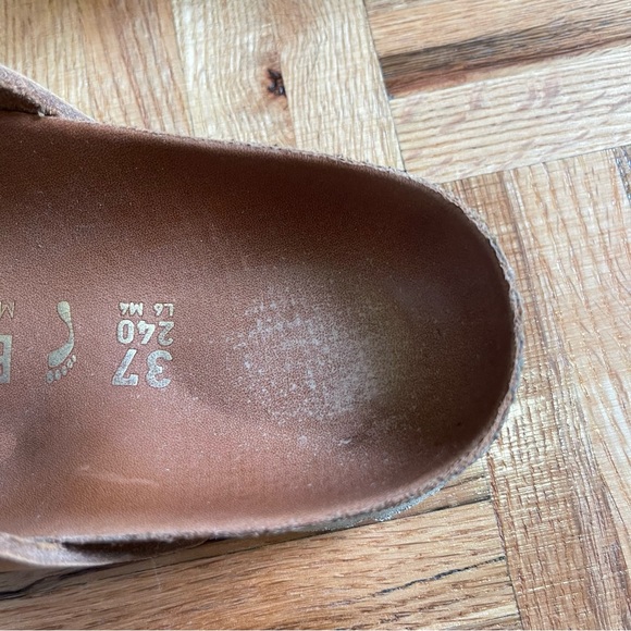 Birkenstock Franca Oiled Leather Tobacco Brown Size 37 - Picture 6 of 12